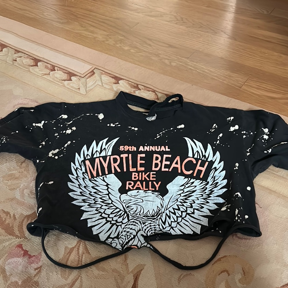 LF crop top brand “Furst of a Kind”